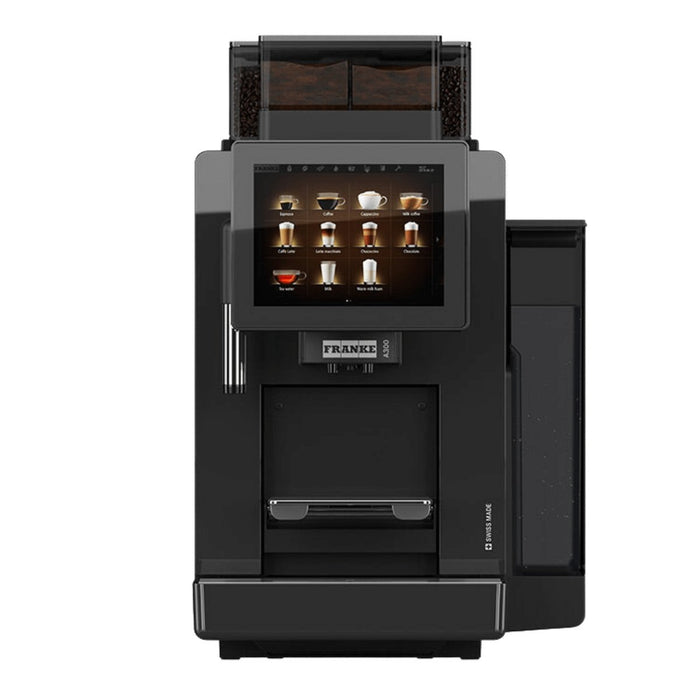 FRANKE A300 koffiemachine met melksysteem en vaste wateraansluiting