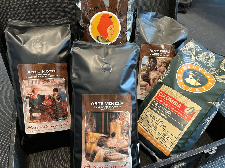 Koffie Voordeelpakket: Dark roasted Koffiebonen Arte dell' espressO 6096538526529