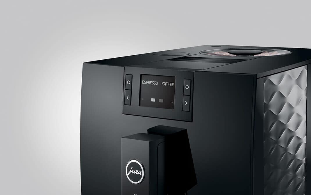 Eenvoudige bediening: espresso of koffie kiezen op de JURA C3