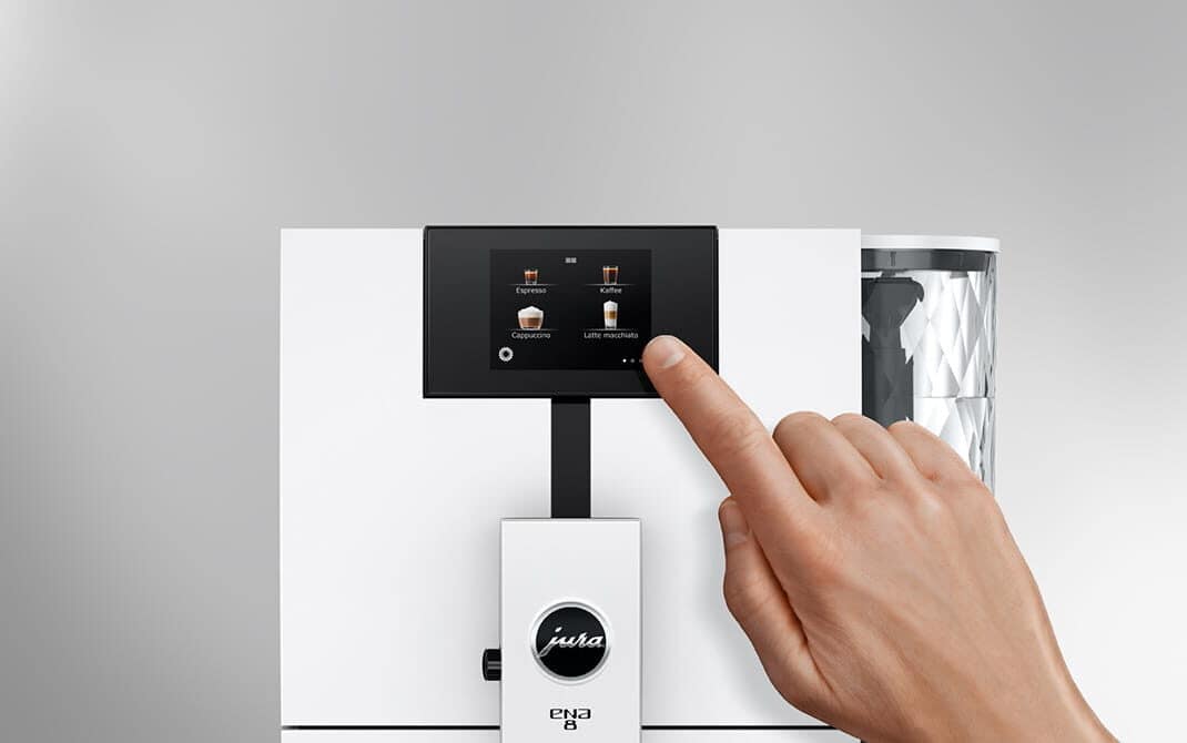 One Touch: één aanraking op het display van de JURA ENA 8
