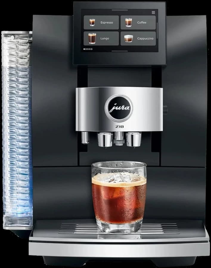 JURA Z10 Obsidian Black (EC) koffiemachine, vooraanzicht