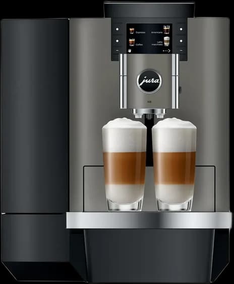 JURA X10 Dark Inox (EB), vooraanzicht