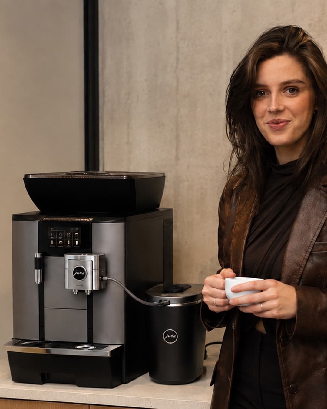Vers gezette koffie op locatie