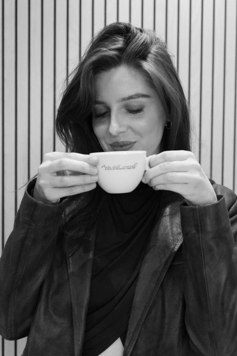 Koffiemachine op kantoor bij een klant