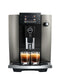 JURA E6 Dark Inox espressomachine voor thuis, vooraanzicht — fabrikantbeeld 16
