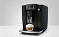 JURA E6 Piano Black espressomachine voor thuis, vooraanzicht — productkenmerk 14