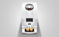 JURA C9 Piano White compacte volautomaat voor thuis, vooraanzicht — productkenmerk 7