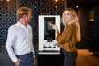 Animo OptiBean X10 zakelijke bonenautomaat met touchscreen, vooraanzicht — fabrikantbeeld