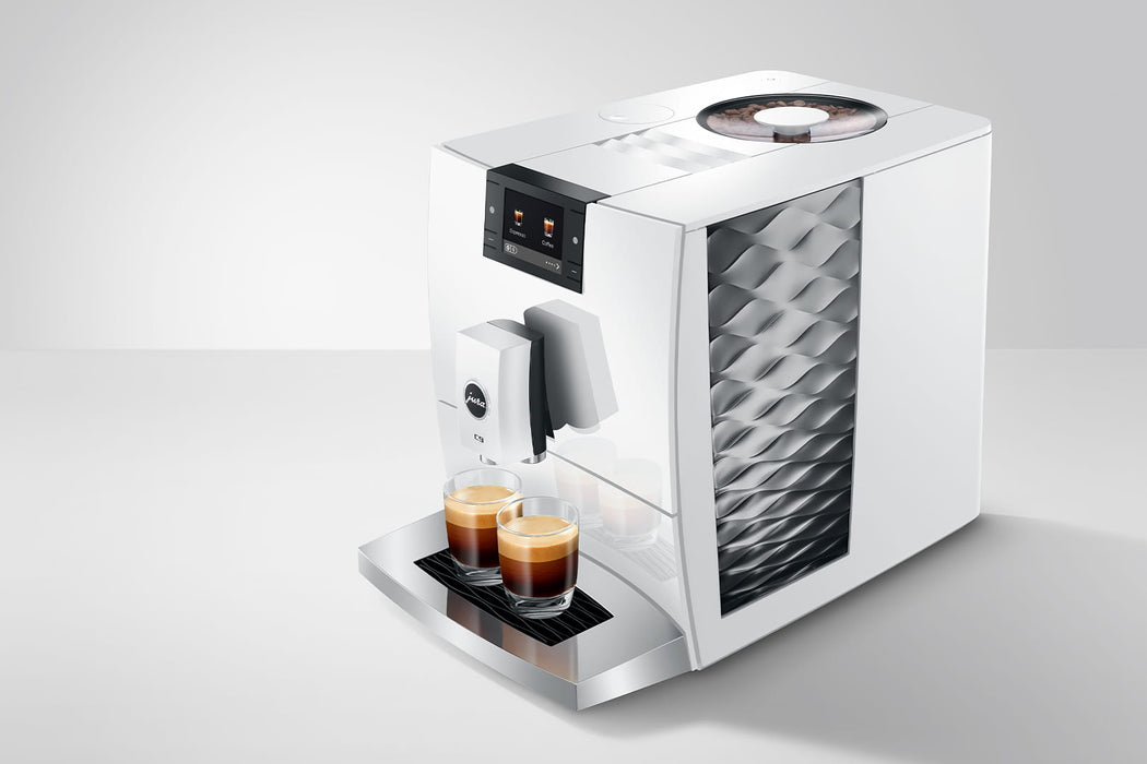 JURA C9 Piano White compacte volautomaat voor thuis, vooraanzicht — fabrikantbeeld 14