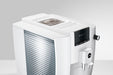 JURA E4 Piano White espressomachine voor thuis, vooraanzicht — fabrikantbeeld 3