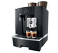 JURA GIGA X8 Aluminium professionele koffiemachine, vooraanzicht — fabrikantbeeld 7
