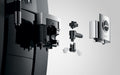JURA GIGA X8 Aluminium professionele koffiemachine, vooraanzicht — productkenmerk 5