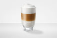 Laag JURA latte macchiato glas met lagen melk en espresso — fabrikantbeeld 2