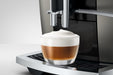JURA E6 Dark Inox espressomachine voor thuis, vooraanzicht — fabrikantbeeld 19