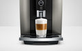 JURA E6 Dark Inox espressomachine voor thuis, vooraanzicht — productkenmerk 12