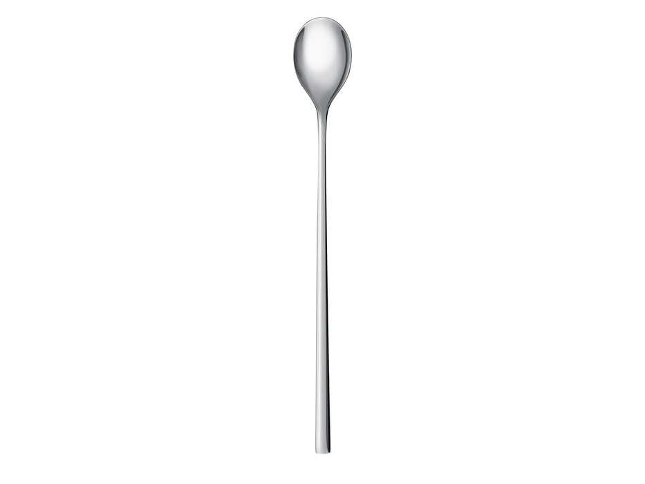 Zilverkleurige JURA latte macchiato lepel met lange steel — fabrikantbeeld