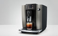 JURA E6 Dark Inox espressomachine voor thuis, vooraanzicht — productkenmerk 14
