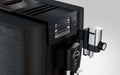 JURA E8 Piano Black volautomaat voor thuis, vooraanzicht met kleurenscherm — productkenmerk 6