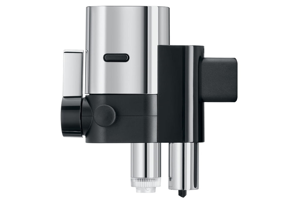 JURA Profi Cappuccinatore Gen 2 met draaiknop en zilveren details — fabrikantbeeld