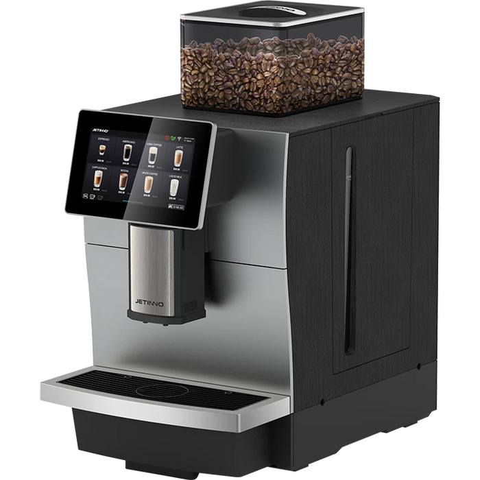 Jetinno JL30 zakelijke koffiemachine met touchscreen, vooraanzicht — fabrikantbeeld