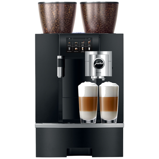 JURA GIGA X8c Aluminium Black - Professionele koffiemachine vooraanzicht