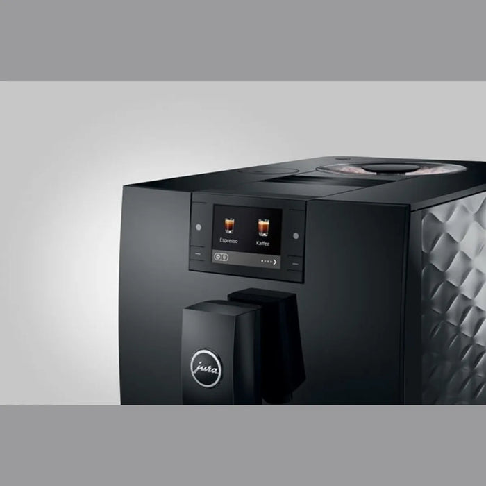 jura c9 piano black ea schuin aanzicht bovenkant