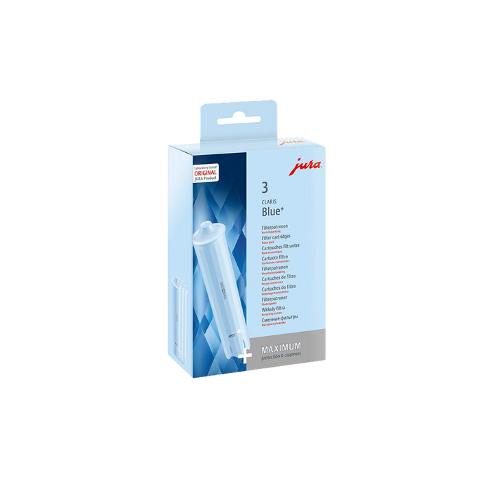 CLARIS Blue+ filter packshot met transparante achtergrond