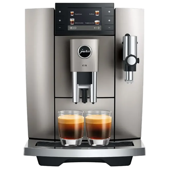 JURA E8 Midnight Silver (ED)