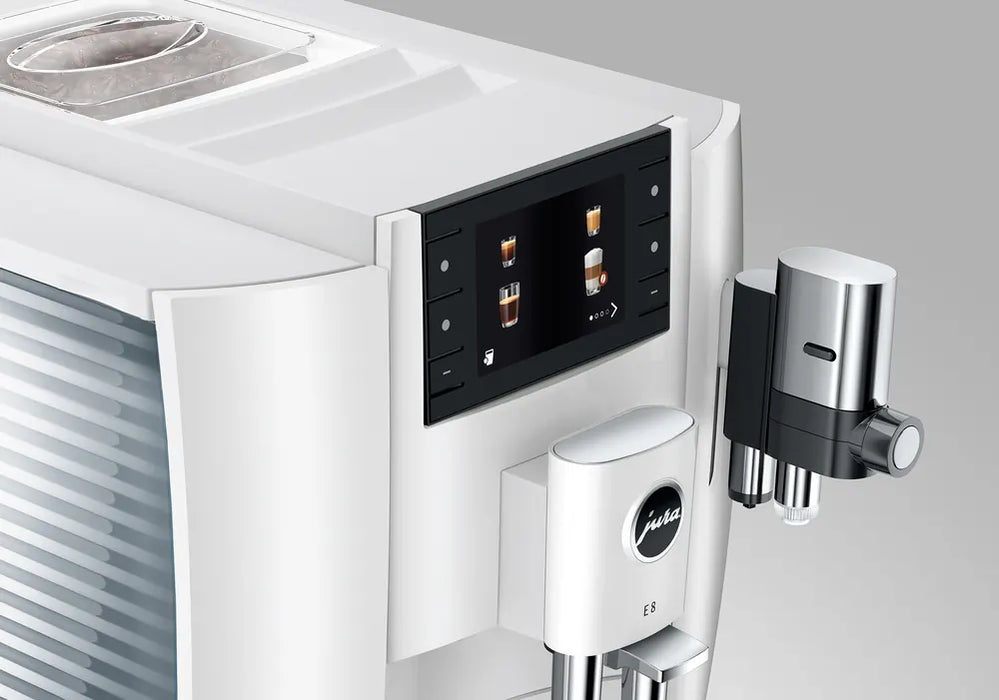 JURA E8 Piano White (EC) 10