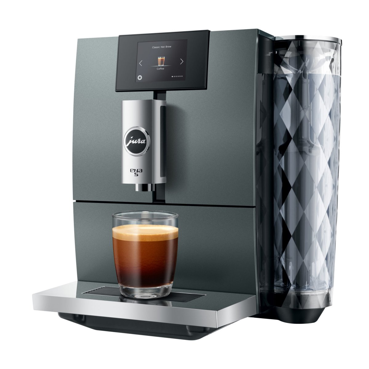 JURA ENA 5 Night Inox (EA) (leverbaar begin zomer) jura koffiemachines JURA 7610917156962 capaciteit < 10