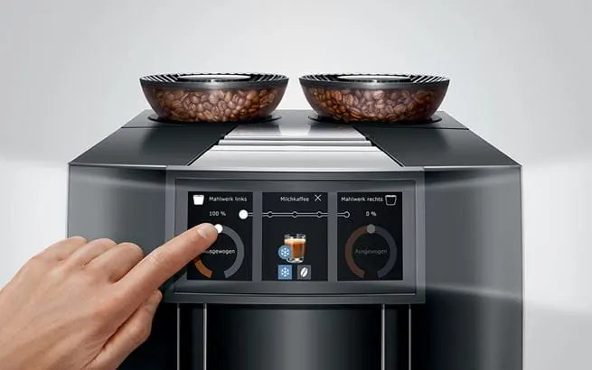 Intuïtieve bediening met het Panorama Coffee Panel
