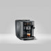 jura j10 diamond onyx ea uitgezoomd met koffie op kopjes plateau 2