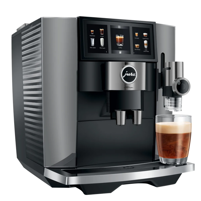 jura j10 diamond onyx ea met melkopzetstukje sweet foam