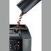 jura j10 diamond onyx ea met vullen rechter bonenreservoir met bonen