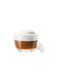 JURA WiFi Connect V2 wit accessoire met amberkleurige koffie in glazen container | Arte dell' espressO