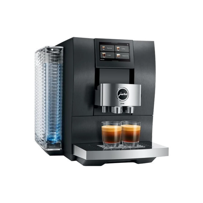 jura z10 aluminium black eb schuin vooraanzicht