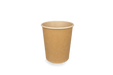 Kartonnen koffiebeker 230cc kraft - doos van 1000 stuks, geschikt voor cappuccino.