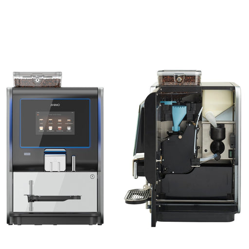 Animo OptiMe X 11 koffiemachine - zwarte uitvoering met enkele bonencontainer
