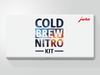 JURA Cold Brew Nitro Kit compleet met glazen rietjes