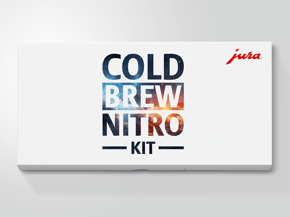 JURA Cold Brew Nitro Kit compleet met glazen rietjes
