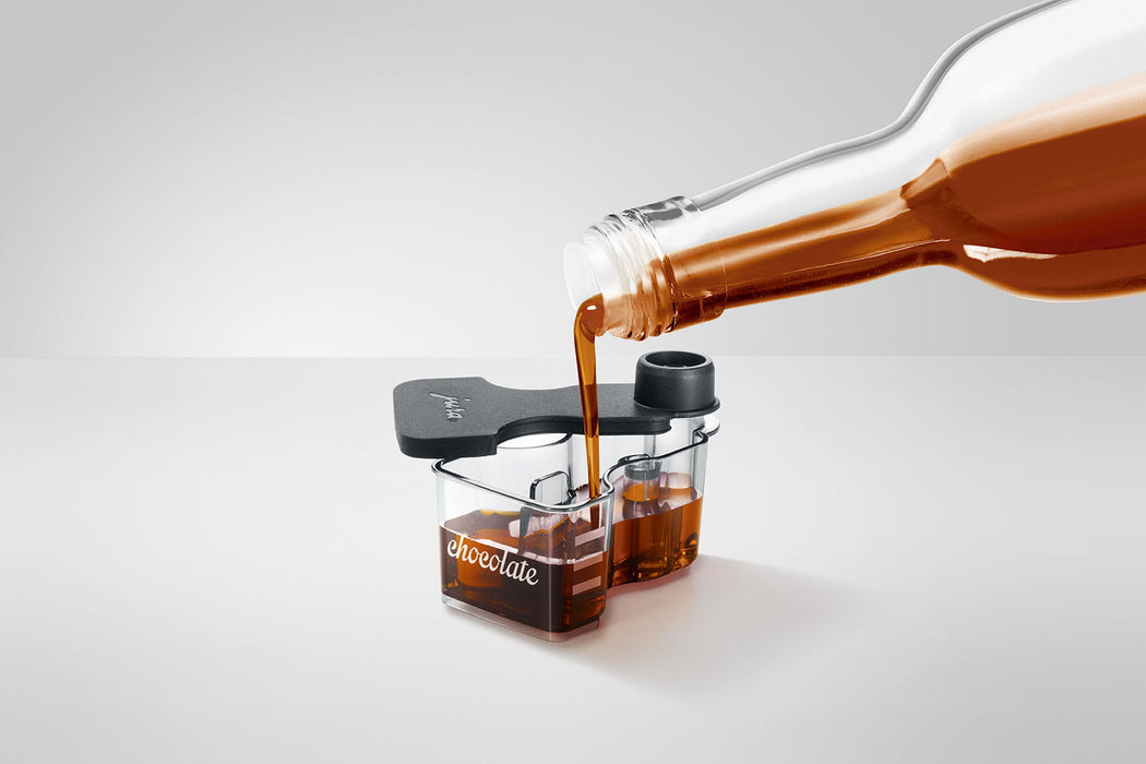 JURA Chocolade-opzetstuk detail met maatschaal