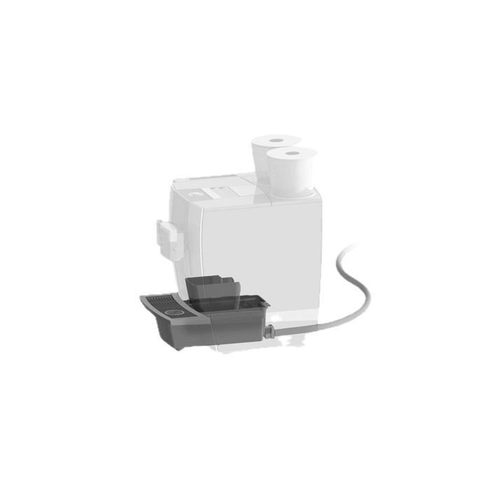 JURA Set Afvoer Koffieresidu/Restwater GIGA G2 - zwarte afvoerbak met slang en aansluiting | Arte dell' espressO