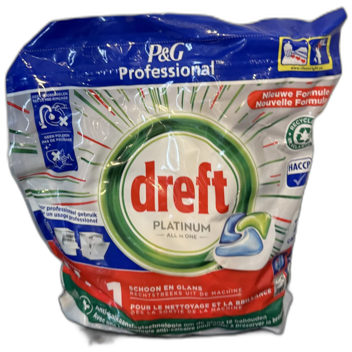 Dreft Platinum Plus Vaatwastabletten 75 stuks - Original