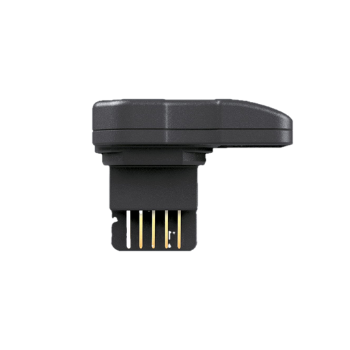 JURA Wireless Transmitter zwart kunststof met goudkleurige contactpinnen bovenaanzicht | Arte dell' espressO