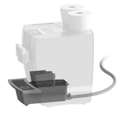 Afvoer koffieresidu/restwater ombouwset