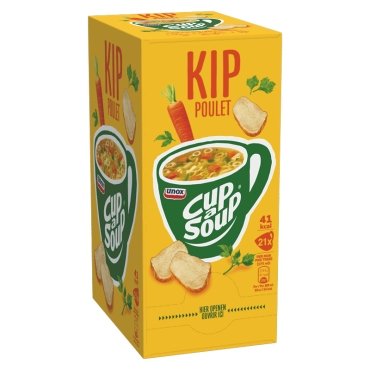 Cup a Soup (doosje met 21 zakjes) Unox Kip Koffie & meer