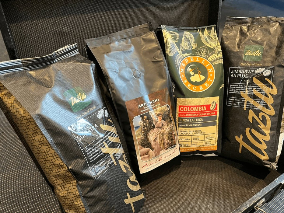 De Fijnproever specialty arabica koffiebonen voordeelpakket van Arte dell' espressO 6096540850889 taztu medellin secret 4kg