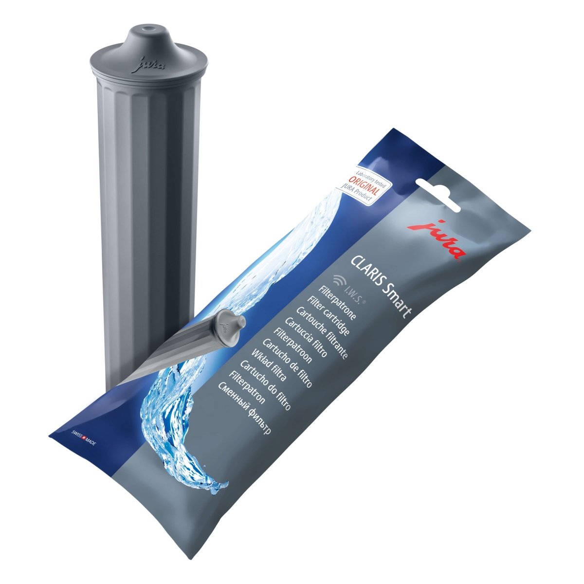 Jura Claris Smart waterfilter per stuk verpakt tot 50 liter water ontkalken Arte dell' espressO 7610917717934