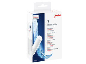 JURA Claris waterfilter white JURA waterfilter JURA 3-pack filter