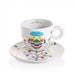 Pascale Marthine Tayou - 6 cappuccino kop - en - schotelsilly servies